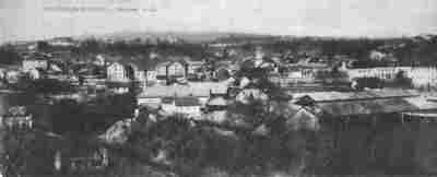  Panorama grand format des deux villes 